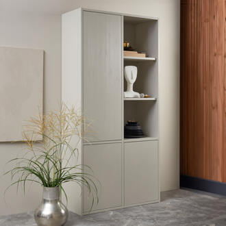 Woood Opbergkast 'Merel' 200 x 100cm, kleur Dust