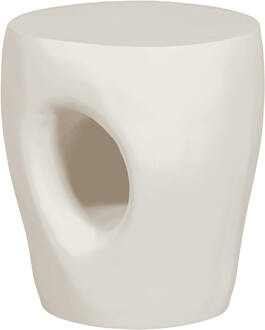 Woood Organische Bijzettafel 'Mica' 40cm, kleur Naturel