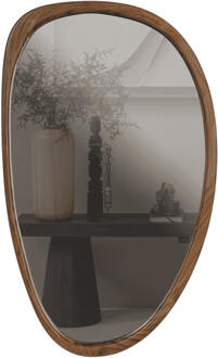 Woood Organische Spiegel 'Leif' MDF, 64 x 38cm Naturel