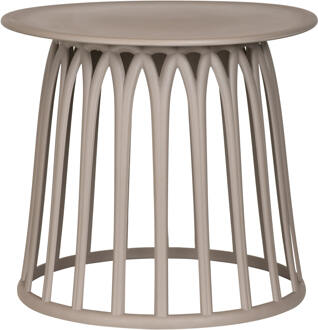 Woood Outdoor Bijzettafel 'Boy' 50cm, kleur Taupe