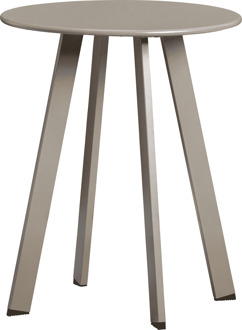 Woood Outdoor Bijzettafel 'Fer' 40cm, kleur Zand - 40 cm
