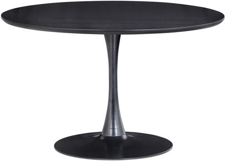 Woood Sammy Eettafel - Ø 120 cm - Zwart