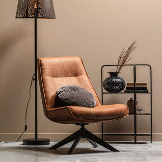 Woood Skyler Fauteuil Bruin