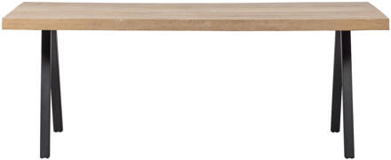 Woood Tablo Eettafel 180 x 90 - Bruin