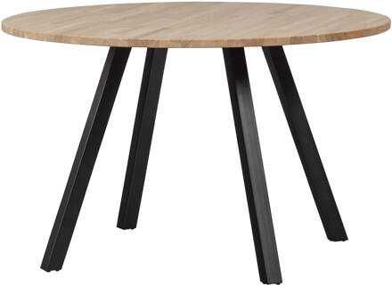 Woood Tablo Eettafel Ø 120 cm - Bruin