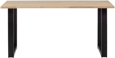 Woood Tablo Tafel met U-poot - Eiken - 75x180x90 Bruin