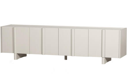 Woood Tv-Meubel Basu - Grenen - Dust - 53x200x46 Grijs