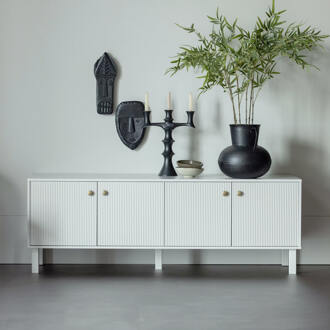 Woood TV-meubel 'Madu' 160cm, kleur Wolkengrijs - 160 cm