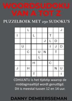 Woordsudoku van A tot Z -  Danny Demeersseman (ISBN: 9789403668772)