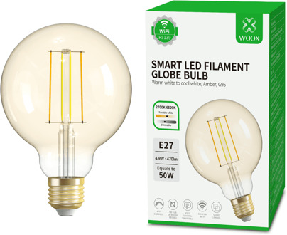 WOOX R5139 Slimme filament E27 lamp