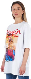 Wopticalwhite T-shirt - maat XS Wit