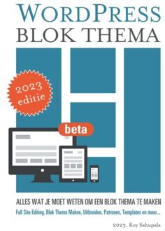 Wordpress Blok Thema - Roy Sahupala