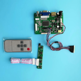 Work For 1366×768 40pin LP156WH4 15.6inch LED panel display HDMI VGA 2AV LCD LCD Screen remote Controller Board kit
