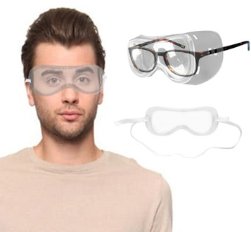 Work Safety Goggles Anti-Splash Wind Dust Proof Protective Glasses Optical Lens Frame For Research Cycling Eyes Protector