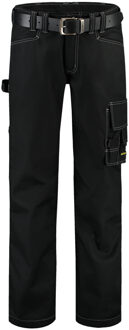 Worker canvas - Workwear - 502007 - Zwart - maat 42