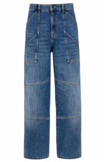 Worker jeans Moyce  blauw - 34 (FR36),36 (FR38),38 (FR40),40 (FR42),