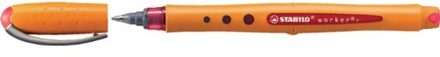 Worker - Rollerball - Medium 0,5 mm - Rood - per stuk