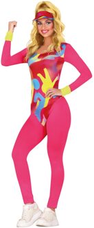 Workout Kostuum Psychedelisch Victoria Roze