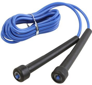 Workout Springtouw Fitness Verstelbare Pvc Sport Afvallen Touwtjespringen Voor Werken-Out Comfortabele Decoratie Blauw