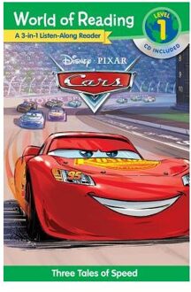 World of Reading Cars 3-In-1 Listen-Along Reader