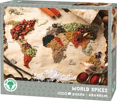 World Spices Puzzel (1000 stukjes)