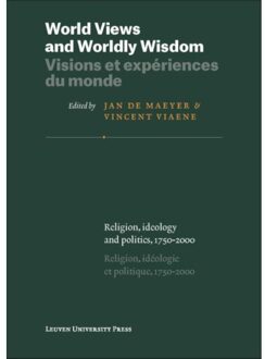 World views and worldly wisdom; Visions et expériences du monde - Boek Universitaire Pers Leuven (9462700745)