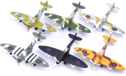 World War II Aircraft Scale 1/48 Bf-109 Fighter DIY Model Kit Assembling Model Toys Plane