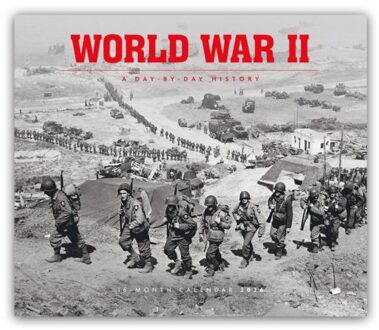 World War Ii Deluxe Wall Sunday Start Ca - Deluxe-Kalender - Carousel Calendar
