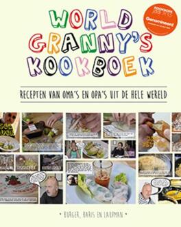 WorldGranny's Kookboek + persbericht, posters - Boek Fons Burger (949007750X)