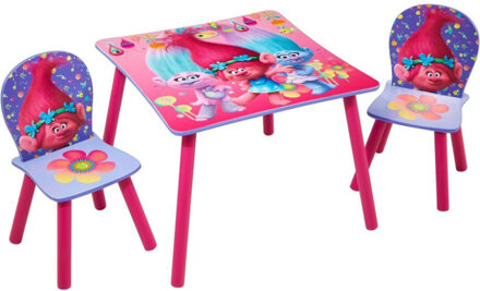 Worlds Apart Tafel met stoeltjes Trolls