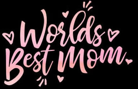 Worlds Best Mom Women's T-Shirt - Black - 3XL Zwart