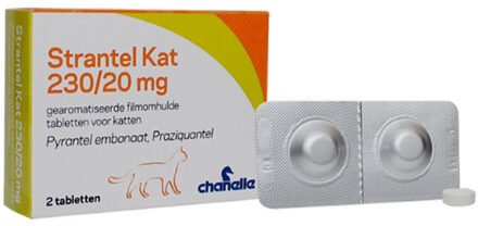 wormtablet Kat 2 tabletten