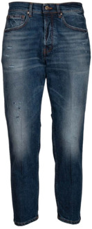 Wortel Fit Seoul Denim Jeans Don The Fuller , Blue , Heren - W34,W33,W32,W31,W36,W30,W35