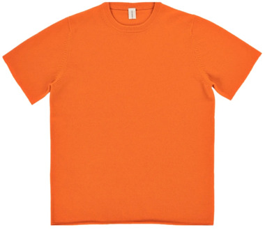 Wortel T-Shirt Extreme Cashmere , Orange , Dames - ONE Size