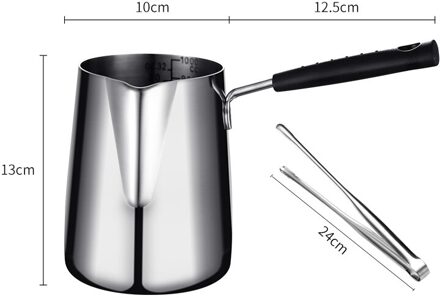 Worthbuy Mini Koekenpan Pot 18/8 Rvs Eten Alleen Voor Enkele Persoon Patat Kip Koken Pan Keuken Kookgerei Frying Pot reeks C