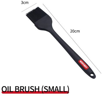 Worthbuy Siliconen Gebruiksvoorwerpen Set Non-stick Spatel Olie Borstel Warmte Isolatie Keukengerei Voor Bakken Keuken Kookgerei Gereedschap olie- Brush klein