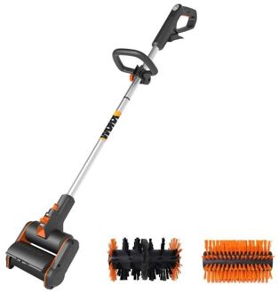 WORX Accu Oppervlakteborstel 4 In 1 Multibrush 20v (3 Borstels Inbegrepen)
