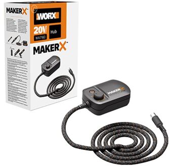 WORX Batterijlader Makerx - 20v - Voor Elektrisch Gereedschap