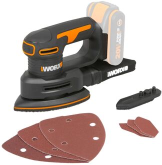 WORX Wx822.9 Deltaschuurmachine - 20v - 92 Mm (zonder Accu)
