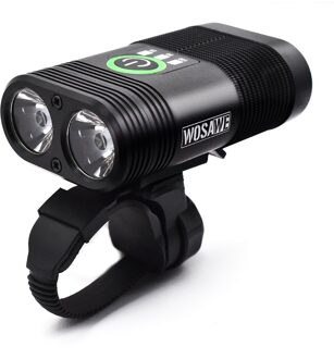 WOSAWE 2400 lumen LED Zaklamp USB Oplaadbare Lanterna Fiets licht Wide schijnwerper IP67 Waterdichte SOS Fietsen Accessoires