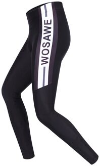 Wosawe Lente Zomer Fietsen Broek Met 4D Gel Pad Mannen Vrouwen Fietsen Panty Mtb Fiets Downhill Gewatteerde Broek Lange rijden BC173 Pants / Xl