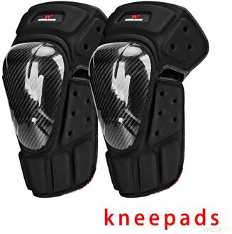Wosawe Motorfiets Kniebeschermers Koolstofvezel Motocross Knie Bescherming Beschermende Guard Gear Motorbike Kniebeschermers Mtb Knie Guard ML332-HX