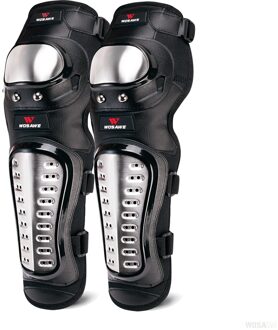 Wosawe Motorfiets Kniebeschermers Motocross Knie Bescherming Moto Racing Beschermende Knie Guard Rvs Verdikte Beschermende Gear BC341