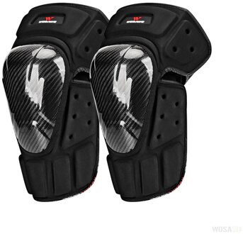 Wosawe Motorfiets Kniebeschermers Motocross Knie Bescherming Moto Racing Beschermende Knie Guard Rvs Verdikte Beschermende Gear ML332