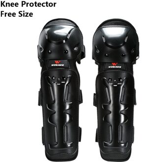 Wosawe Motorfiets Rugsteun Beschermende Vest Eva Pad Mouwloze Veiligheid Jas Bescherming Armor Kniebeschermers Snowboard Hockey Sport ML311-HX