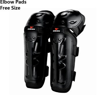 Wosawe Motorfiets Rugsteun Beschermende Vest Eva Pad Mouwloze Veiligheid Jas Bescherming Armor Kniebeschermers Snowboard Hockey Sport ML311-HZ