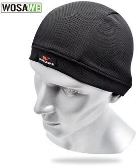 Wosawe Off-Road Motor Fiets Hoofdband Hoofdband Hoed Semi-Ronde Cap Helm Bekleed Met Snelle Droge Absorberende Vocht anti-Fouling BC328-B