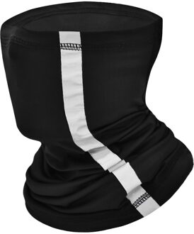 Wosawe Wandelen Reflecterende Cool Bandana Buff Op Hals Fietsen Sport Sjaal Fiets Mtb Hoofddeksels Half Gezichtsmasker Sjaal Mannen BL325-B