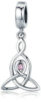 Wostu Authentieke 100% 925 Sterling Zilveren Lucky Heilige Bewaken Charms Fit Originele Wst Armbanden Armbanden Fijne Sieraden CQC423