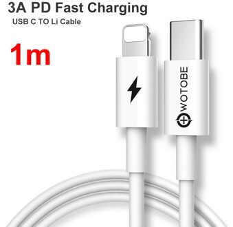 Wotobe 30W Autolader PD3.0 Pps Quick Charge 4 + QC4.0 QC3.0 Scp 5A Type C Snelle Auto Usb oplader Voor Iphone Xiaomi Mobiele Telefoon 1m 20W kabel